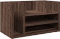 vidaXL Bureau organiser 44,5x24x25 cm bewerkt hout bruin eikenkleur