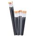 PARENCE. - Set met 15 knutselkwasten/houten kwasten/set met 15 verschillende penselen voor acrylverf, aquarel, oliën en gouaches
