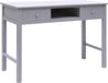 vidaXL Schrijftafel 110x45x76 cm Hout Grijs