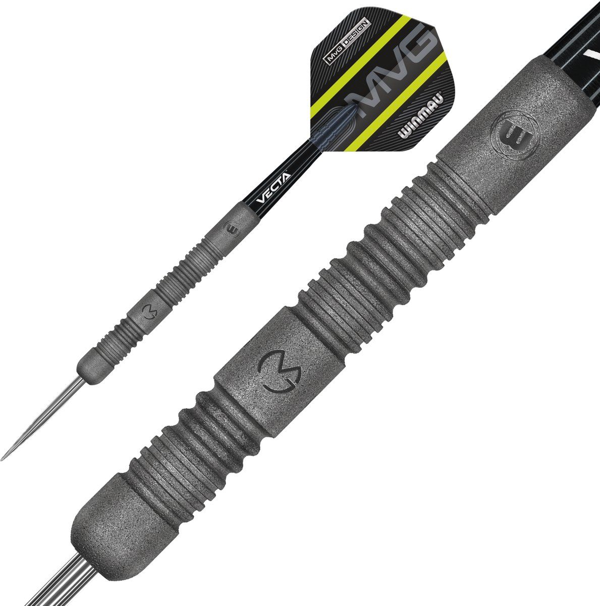 WINMAU Michael van Gerwen Exact 90% - 23 Gram - Zilver