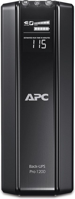 APC Back-UPS Pro BR1200G-FR - 1200VA - UPS - 6x Belgisch stopcontact