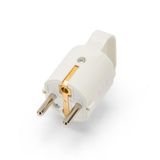Stuurstekker Legrand Stuurstekker met ring, 2P+T, 10/16 A, Duits/Italiaans en standaard Frankrijk, kleur wit, 3500 W max, 250 V