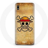 Maniacase Hoesje voor Samsung Galaxy A10 One Piece Manga Death's Head