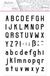 Aladine Stamp Bullet Journal Alphabet 3 - 3660016039493