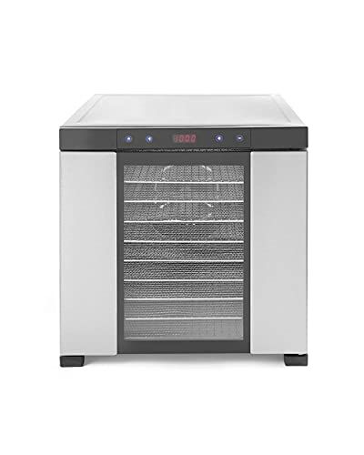 SousVideTools - RVS voedseldroger - Dehydratormachine - 10 lades