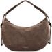 Coccinelle Thess Suede Bim - Sac bandoulière 38 cm (taupe chaud)