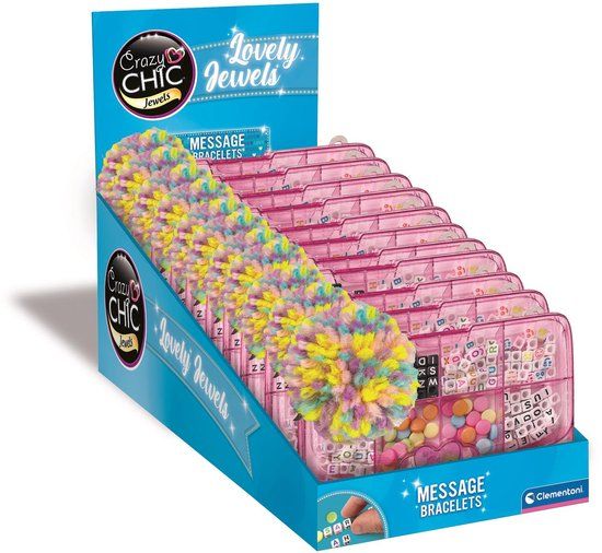 Clementoni Crazy Chic Tasje met kralen voor armbandjes