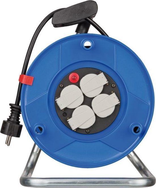 Brennenstuhl Garant E Kabelhaspel - 25 m - Zwart