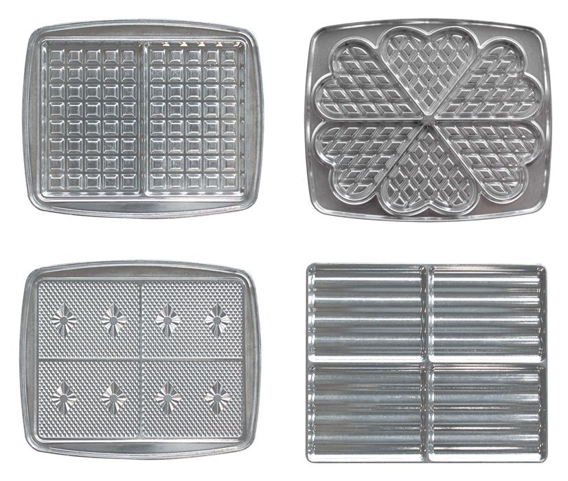 Lagrange 030221 Wafelijzer Accessoire - Metallic - Aluminium