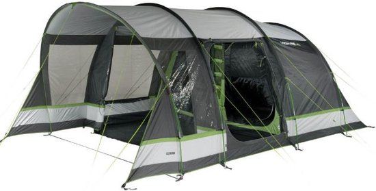 High Peak Garda 4.0 Tunneltent - 4 Person - Blackout - Grey