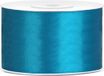 Merkloos Hobby Sierlint satijn - Turquoise - 25 meter