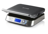 Domo DO9219W Wafelijzer - 2 Wafels - 1600W - RVS