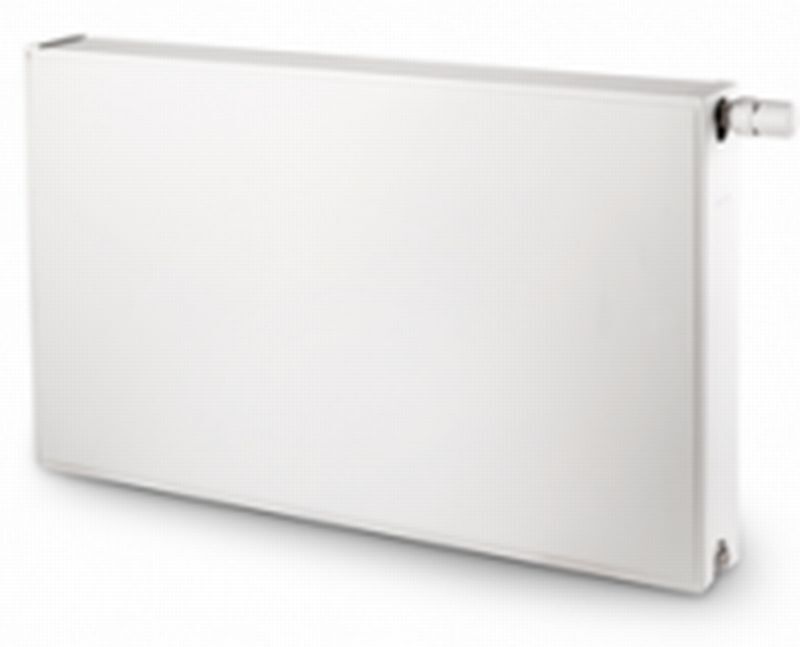 Vasco Flatline Paneelradiator type 22 700x600mm 1123 watt vlak wit structuur 108F2270060190