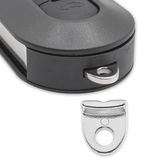 GIANTO Sleutelhaak voor afstandsbediening, compatibel met Fiat Panda, Punto, Bravo, 500, Idea, Lancia Ypsilon y, Delta, Musa, reservering voor sleutelbehuizing, accessoires