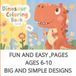 THE ADVENTURES OF ORIS THE DINOSAUR: Fun and easy pages ages 6-10