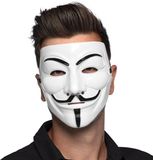 Boland - Masker Protest wit Wit - Volwassenen