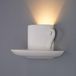 Lindby Wandlamp Pocillo Gips Metaal Wit G9