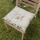 PETTI Artigiani Italiani - Zitkussen voor keukenstoel, set van 6 kussens voor keukenstoelen, van microvezel met digitale druk en banden, 100% Made in Italy