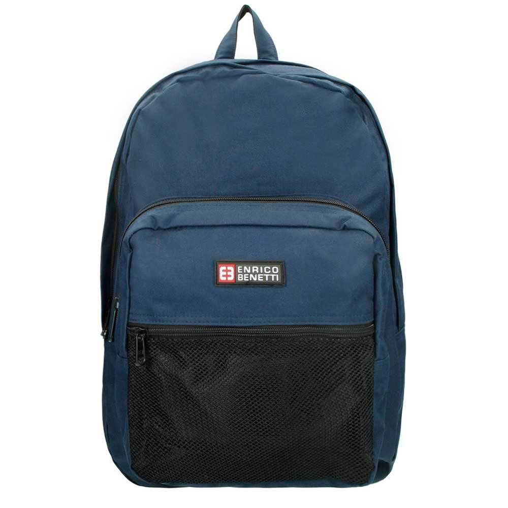 Enrico Benetti Amsterdam Laptop Rugzak 15 inch polyester blauw