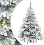 Prolenta Maison Exclusive Kunstkerstboom met 150 LED-lampjes, wit, 150 cm