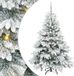 Prolenta Maison Exclusive Kunstkerstboom met 150 LED-lampjes, wit, 150 cm