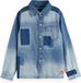 Scotch & Soda Kids - Garçons - Chemisier - Bleu - Coton - Taille 10