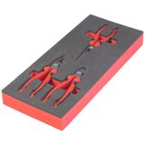 MILWAUKEE schuim inlegzool met tang 160/180/205MM - voor gereedschapswagens