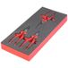 MILWAUKEE schuim inlegzool met tang 160/180/205MM - voor gereedschapswagens