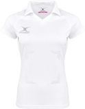 Gilbert Netball Eclipse Hook and Loop Shirt Wmn - W 10 - Wit