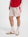 Hummel Dbu 26 Fan Swim Shorts Unisex White Striped Regular Fit Polyester S