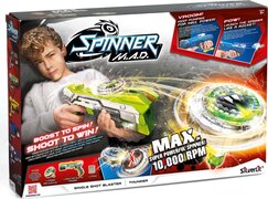 silverlit Spinner M.A.D. Single shot blaster Thunder - groen