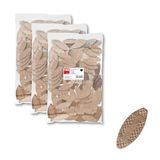 TOX Biscuit Wood XL set van beuk, 3 maten: P0, P10, P20 (elk 250 st.), grote voorraad, set voor stabiele verbindingen, 4 mm sleufbreedte, 750 dlg., 015909016