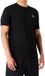 Armani EA7 T-shirt Logo Patch Noir Coton Regular Fit Hommes XL