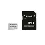 Transcend 128GB microSDXC geheugenkaart - Class 10, UHS-I, incl. SD adapter