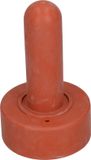 Holland Animal Care Excellent Kalverfles 2,5 Liter - Melkspeen los - Zachte speen - Super rubber - Rood