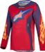 Alpinestars Fluid Hunt Jeugd motocrosstrui - Grijs/rood/geel - Maat M