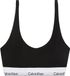 Calvin Klein Bralette met lichte ondersteuning en voorgevormde cups - Zwart - Maat L