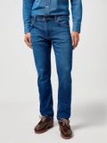 Wrangler Greensboro Jeans - Straight Fit - Blauw - Katoen - 38-34
