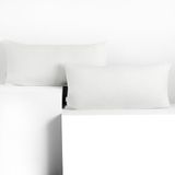 DecoKing Set van 2 kussenslopen 40 x 120 cm Wit Amber