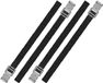 ProPlus Spanbanden - bindriemen - 16x stuks - 40 cm - sjorbanden - zwart