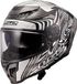 LS2 FF807 Dragon Enthum Zilver Integraalhelm - Helm