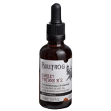 Bullfrog Huile de barbe multifonction Secret Potion n°2 : nourrit, adoucit et facilite le rasage, texture légère et parfumée, parfum épicé ambré, fabriqué en Italie, 50 ml