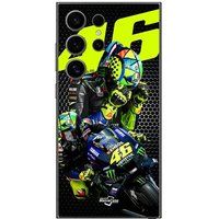 Maniacase Etui Samsung Galaxy S24 ultra 46 Valentino Rossi Logo Motogp monster