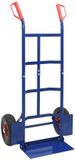 vidaXL - Uittrekbare Handwagen - Blauw en Rood - 57 x 46 x 113 cm - Staal