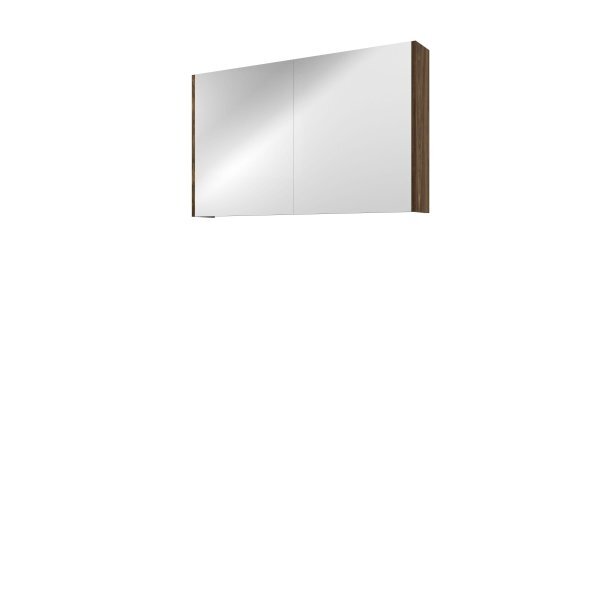 Proline Spiegelkast Comfort met spiegel op plaat aan binnenzijde 2 deuren 100x14x60cm Cabana oak 1808653