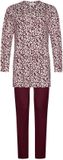 Pastunette Premium Pyjama Grace Katoen/Modal Bordeaux Dames Maat 36