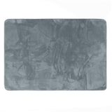 Douceur d'intérieur Rechthoekig tapijt 120x170 cm Flanel Effen Grijs Flanou