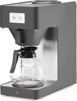 Hendi Profi Line Koffiezetapparaat - Zwart - 12 kopjes - 1.8L - RVS