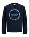 JACK&JONES JJBENSON SWEAT CREW NECK Heren Trui Navy Blazer L