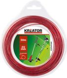 Kreator Trimmerdraad KRTGTR2050 - Rond - 2mm - 50m
